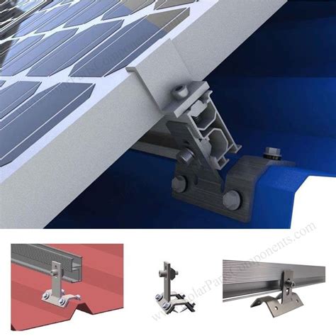 solar brackets for metal roof|corrugated roof solar panel mounts.